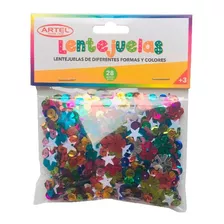 Set Lentejuelas Mix Formas Y Colores 28g