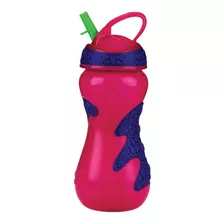 Vaso Nuby Gator Grip Sport Tapa Retractil 450ml Ub