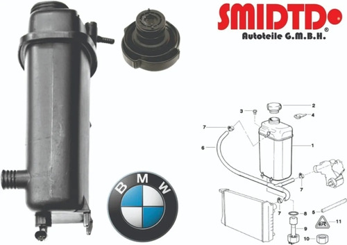 Deposito De Anticongelante Con Tapon Bmw Serie 5 E39 540i 95 Foto 3