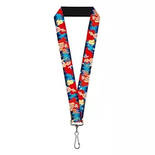 Portacredenciales Lanyard1.0 De Sirenita Bajo Mar