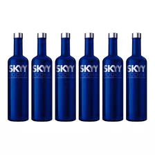 Vodka Skyy Sky X750cc Caja X6