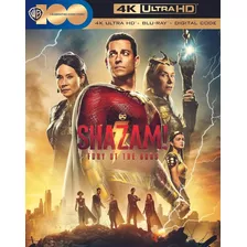 Shazam! Fury Of The Gods 4k Ultra Hd + Bluray Original Nuevo