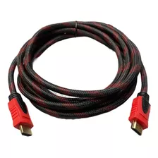 Cable Hdmi 3metros Full Hd Mallado Con Filtro