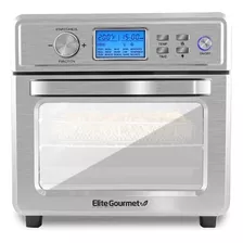 Horno/freidora De Aire 25 L Digital Programable Elite Acero