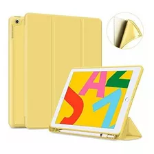 Estuche Blando Para iPad A2197 7th Gen Amarillo