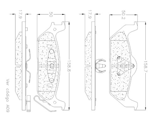 Balatas Traseras Ford F-150 Xl 2004 5.4l Grc Foto 2