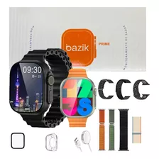 Smartwatch S18 Ultra Pro Bazik Prime Nfc 7 Pulseiras + Case Cor Da Caixa Prateado Cor Da Pulseira Prateado