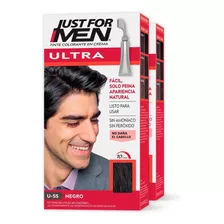 Tinte Para Caballero Just For Men Ultra Negro 2-pack