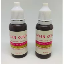 Pigmento Helen Color 15ml Microblading Micropigmentação