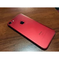 Celular iPhone 7 256 Gb Color Rojo Poco Uso Bateria Nueva