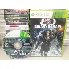 Binary Domain Xbox 360 Jogo Original