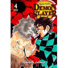 Livro Demon Slayer - Kimetsu No Yaiba Vol. 4