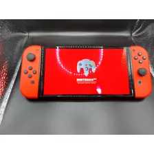 Nintendo Switch Oled Red Edición Mario 64gb+512gb 75 Juegos