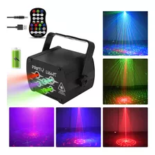 Luces Fiesta Laser Dj Recargable Estroboscopica Proyector 