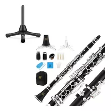 Clarinete Plano Ecl-400 B, Clarinete Profesional Para Interm