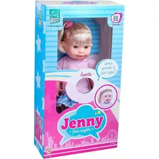 Boneca Jenny Fala Ingles - 366 Super Toys