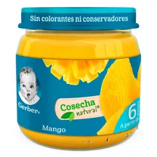 Papilla Gerber Cosecha Natural De Mango 6 Meses 113 G