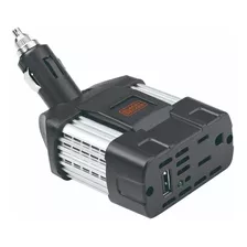 Inversor De 12v P/carro 110v Black And Decker Pi100ab