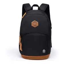 Bolsa Grande Reforçada Masculina Trabalho Escolar Preta Cor Preto