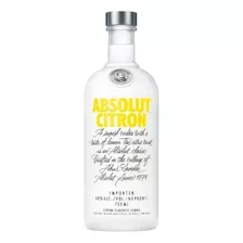 Absolut Limon Vodka Suecia Botella De 750 Ml Citron