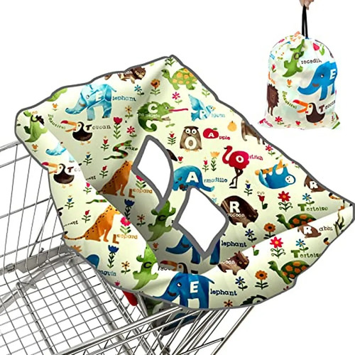 Capa De Carrinho De Compras Para Bebê, Capa De Cadeira Alta,