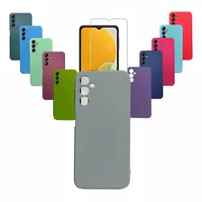 Funda Para Samsung Galaxy A14 5g Silicona Case + Vidrio Hd