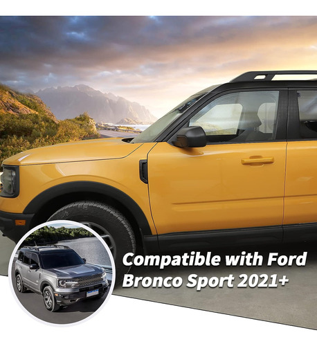 Jimen Compatible Con Ford Bronco Sport 2021-2023, 2 Piezas D Foto 2