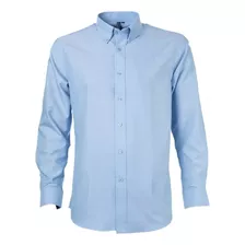 Camisa Algodón Hombre Manga Larga Slimcuello Vuelto Suave