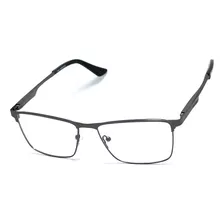 Óculos Armação Retangular Com Lentes Sem Grau Ab-8306