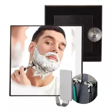 Espelho Para Fazer Barba Chuveiro Com Ventosas Box Banheiro