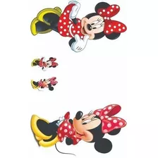 Kit Display Minnie 4 Peças. Totens Mdf 3mm