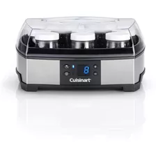 Cuisinart Yogurtera Y Quesera Ym400 Color Plateado Mas Negro