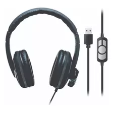 Headset Profissional Com Fio Usb Multi Ph317 Reunião Telemar