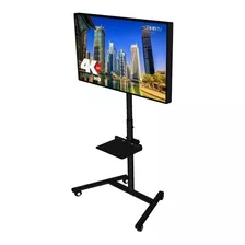 Suporte Tv Pedestal 32 A 70 Com Rodízio Suportaço