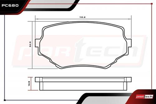 Balatas Delanteras Suzuki Grand Vitara 2.5 V6 1999 - 2005 Foto 5