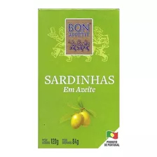 Sardinha Em Azeite 120g Importada Portuguesa - Bon-appetit 