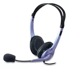 Audífonos Genius Hs-04s Azul Y Negro