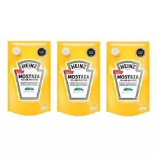 Mostaza Heinz Doypack 200g X 3 Unidades