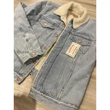 Campera De Corderito Levis Sherpa ( Talle M)