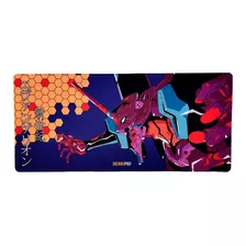 Mousepad Gamer Xl Neon Genesis Evangelion 900 X 400 X 3 Mm