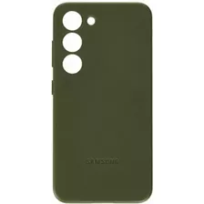 Samsung Galaxy S23 Ultra Leather Cover Green