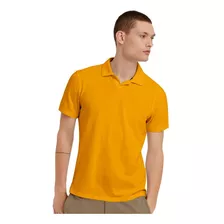 Playera Tipo Polo Manga Larga Colores Deportiva Caballero