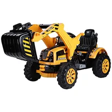 Rodillo Excavador Juguete Eléctrico Para Niños 6v