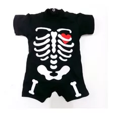 Fantasia Esqueleto Halloween | Bebê E Infantil 100% Algodão