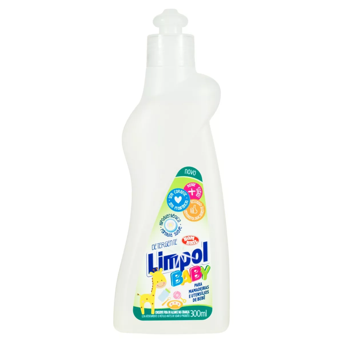 Detergente Limpol Baby Líquido Em Squeeze 300 Ml