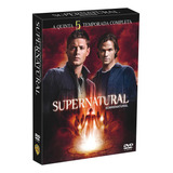 Box Dvd ColeÃ§Ã£o Supernatural: 5Âª Temporada (6 Dvds)