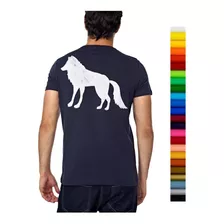 Camiseta Acostamento Lobo Costas - Abre Cores - Original