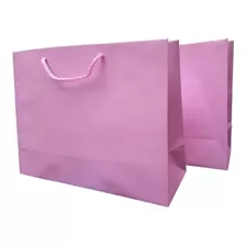 Paquete De 110 Bolsas 50 30x37 Y 60 21x28 Rosa 