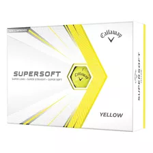 Pelotas De Golf Callaway 2021 Supersoft Yellow