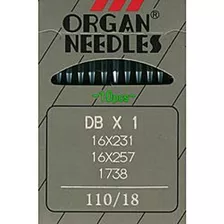 Órgano Db X 1 Agujas Industriales 16x257 Tamaño 110-18 (paqu